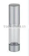 black plastic spray bottle ,20ml black airless bottles