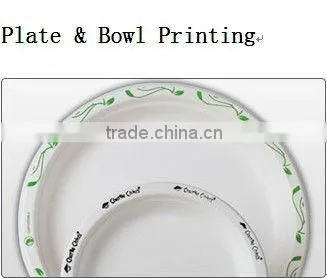 Biodegradable Sugarcane Bagasse Pulp Octagon Plate