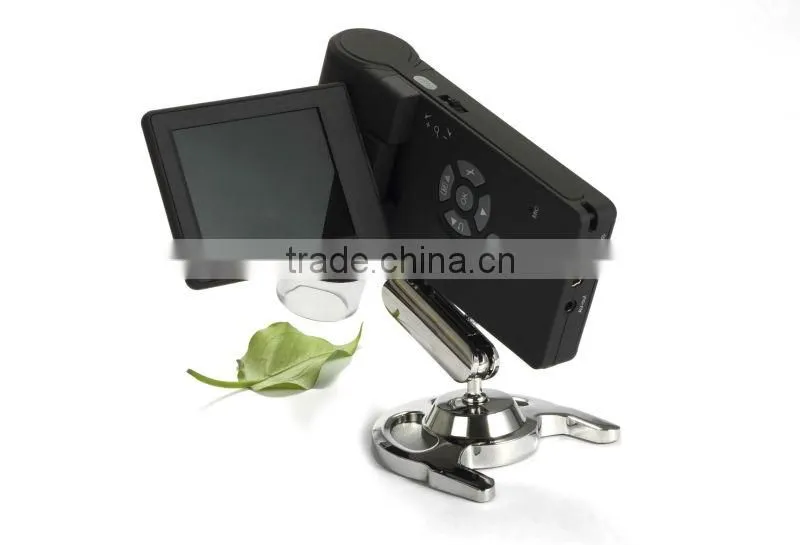 3inches high quality 5Megapixel education/surgical LCD mini microscope with 1000x magnification
