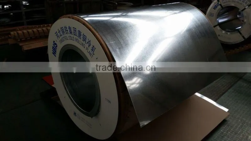 BIG SPANGLE HOT DIPPED GALVANIZED STEEL COIL (SHEET)Z120 CHROMATED