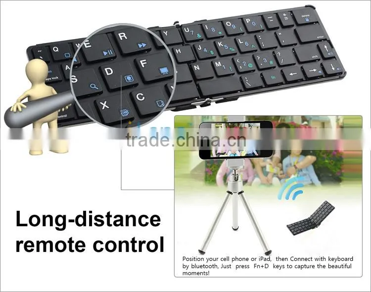 2015 New hot sale wireless mini bluetooth keyboard