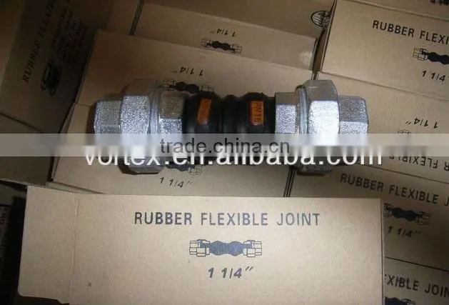 Double sphere flanged rubber expansion joints