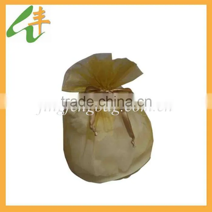 Promotional low price cute mesh drawstring bag