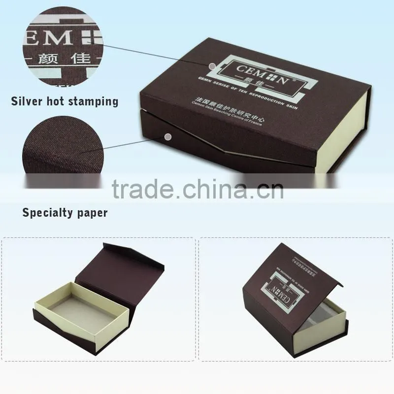 China Supplier Design Templates Paper Perfume Packaging Gift Box