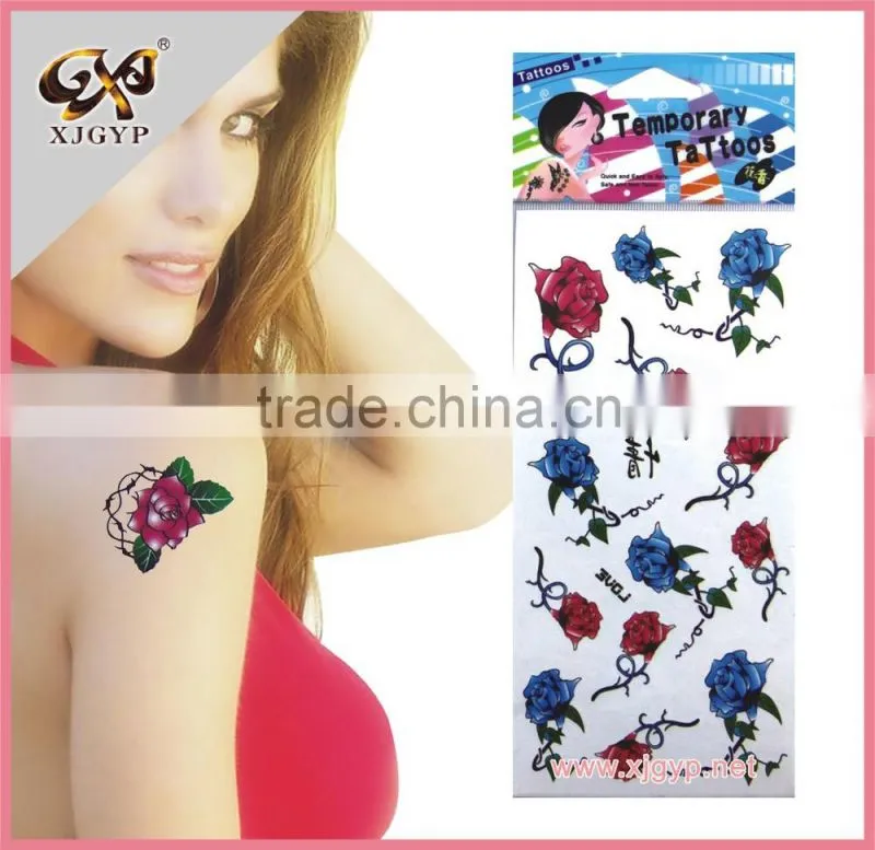sexy body tattoo sticker/tattoo sticker coverup/tattoo sticker coverup