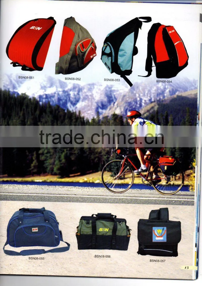 travelling backpack