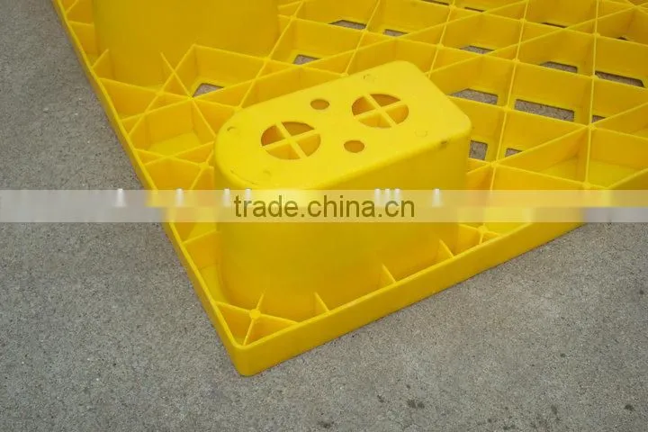 1200*800mm size eruo type single face light-weight plastic pallets