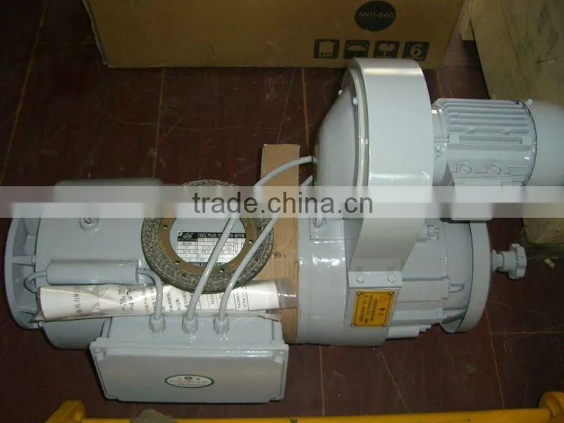 tower crane trolley motor 120N/m and 95N/m