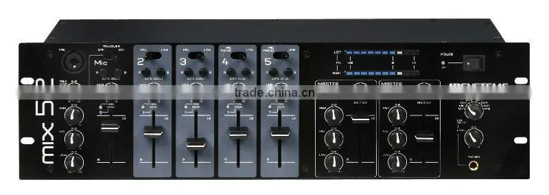 Rack Mount Mixer With 2 Independent Record Outputs