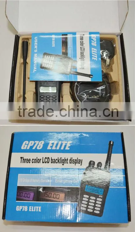 Quanzhou amateur radio fm GP-78 Elite 199 channels