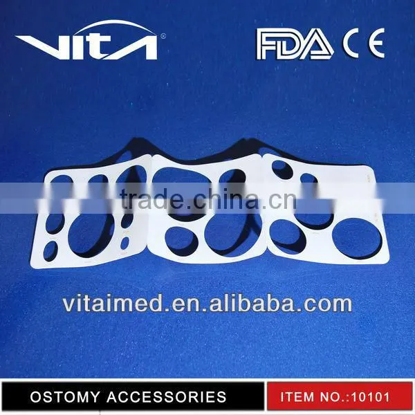 New style Ostomy Measure Card For Measuring Stoma's Size