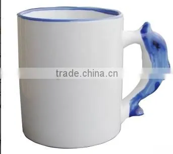 sublimation mug factory dolphin animal mug