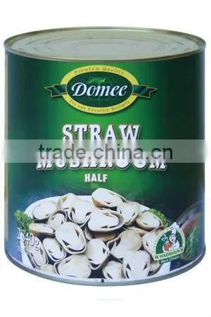 Canned Straw Mushroom Halves