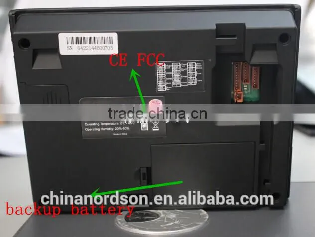 Nordson Punch card verification optional Fingerprint time attendance machine ( FR-IN01)