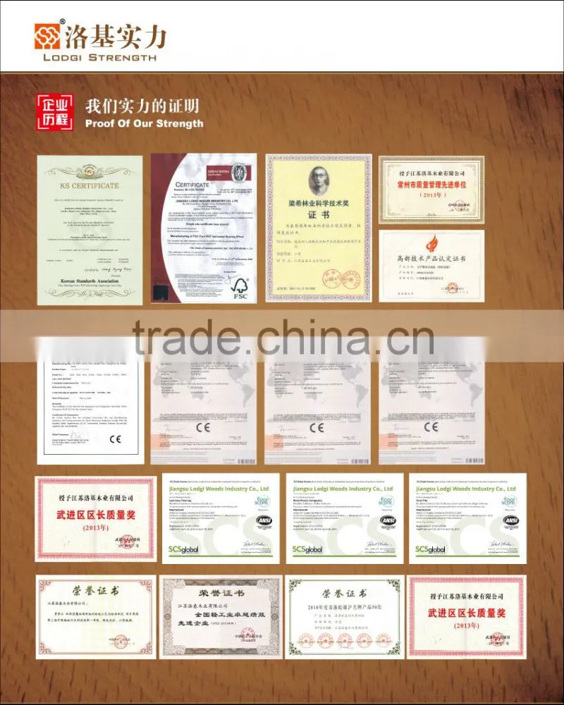 Waterproof durable wood plastic composite floor
