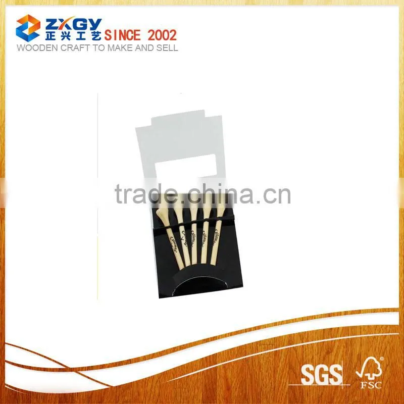 Hot sale Cheap golf wooden tee personalized golf wooden tee bulk wooden golf tee wholesale