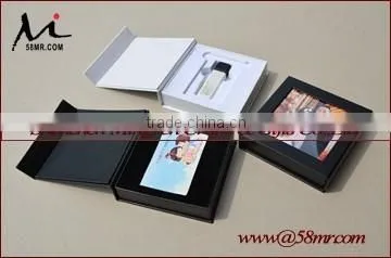 Empty USB flash Drive Business Credit Card Storage Packaging Gift Box