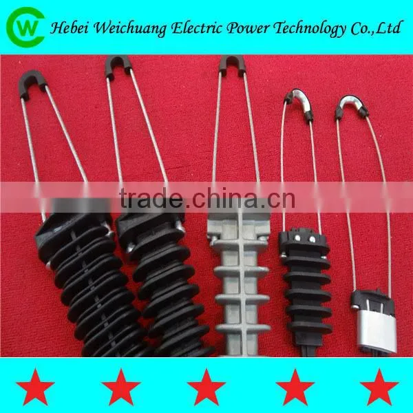 China manufacturer PA2000 PA1500 insulating dead end clamp / tension clamp / anchor clamp