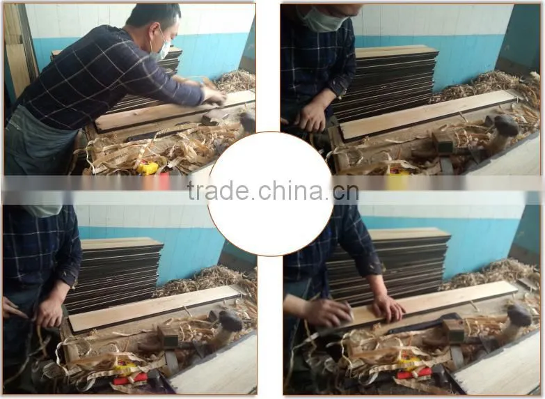 Antique Classical Oak Wood Flooring Smoked Treatment