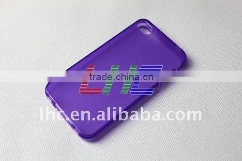 Merry Christmas !! High quality of Various Colors TPU Case for Iphone 4 cover case