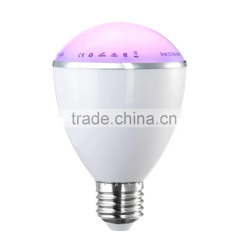 8 Colors 6W 0.1A IR Control Smart LED Bulb