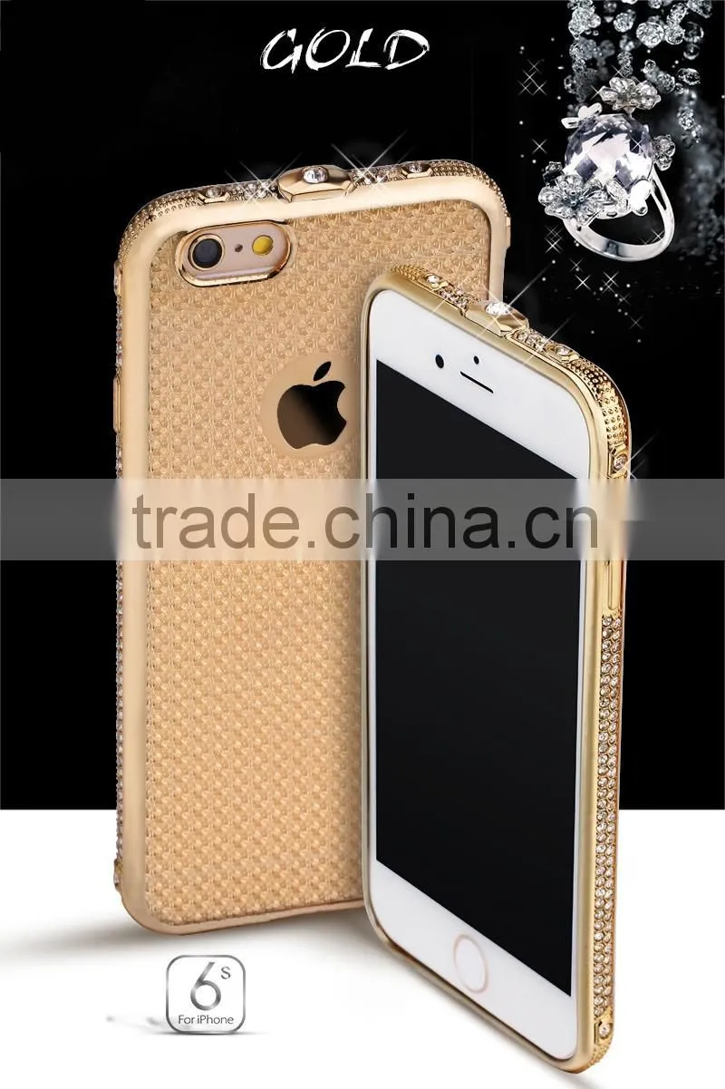 New design electroplating tpu case mobile phone case for iphone 6s/plus