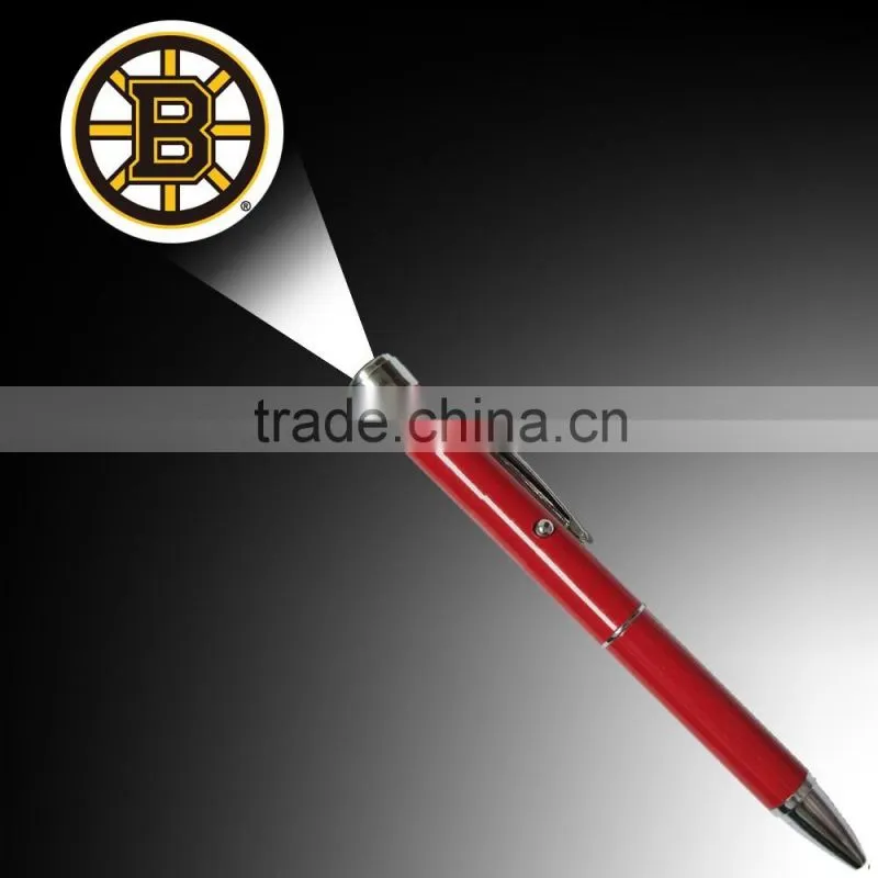 Hotsale Fashionable Metal Customized Projector Pen,Advertising Light Up Projection Pen