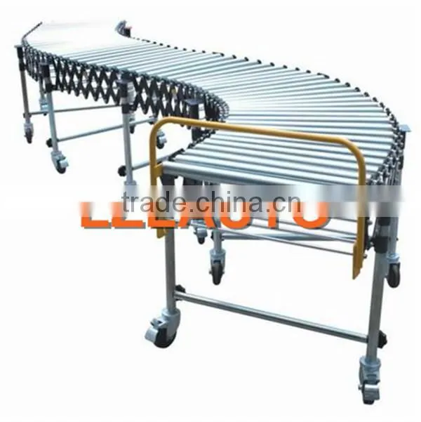 Telescopic roller Conveyor