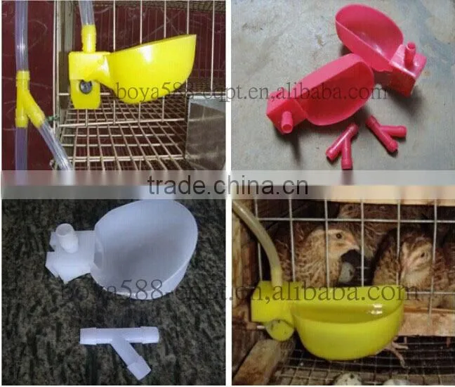 galvanized quail cage with automatic system