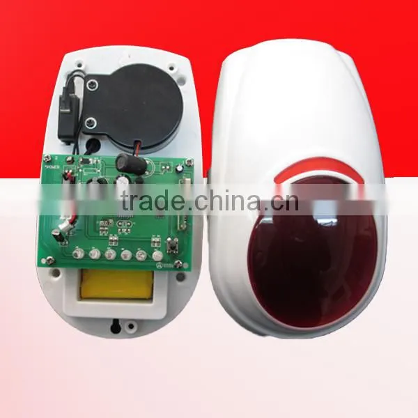 110db 20 zone wireless security alarm siren