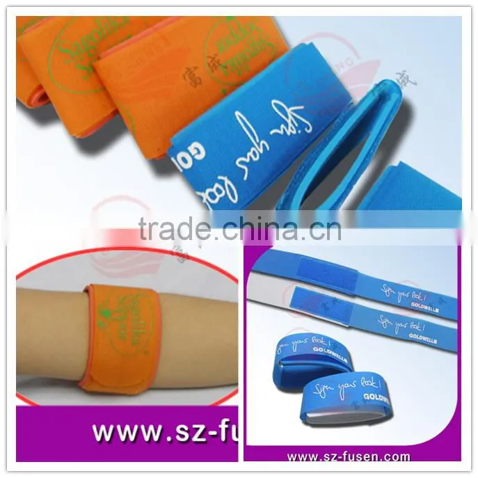 Fashion Colorful fastener tape Ski Band/Pretty Logo