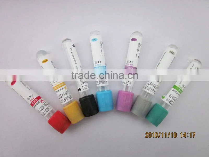 EDTA tube with EDTA 2K/3K additives