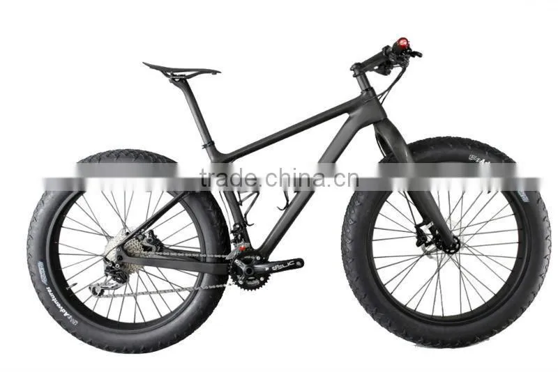 Chinese Carbon Bike Frame Super Light Fat Tre Bikes 26er Carbon Fat Bike