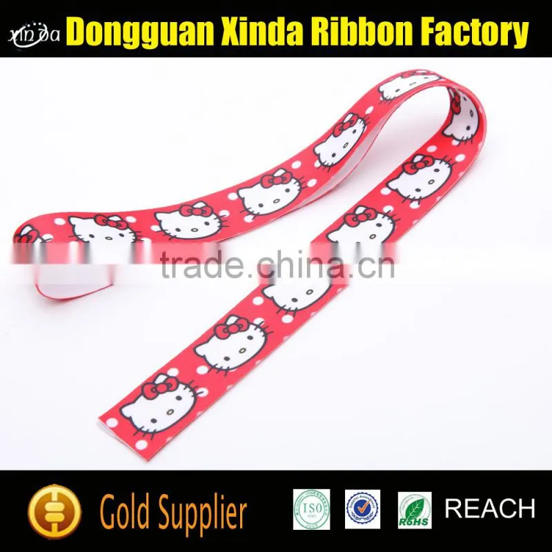 New! New! New! High Quality Printed Satin Ribbon