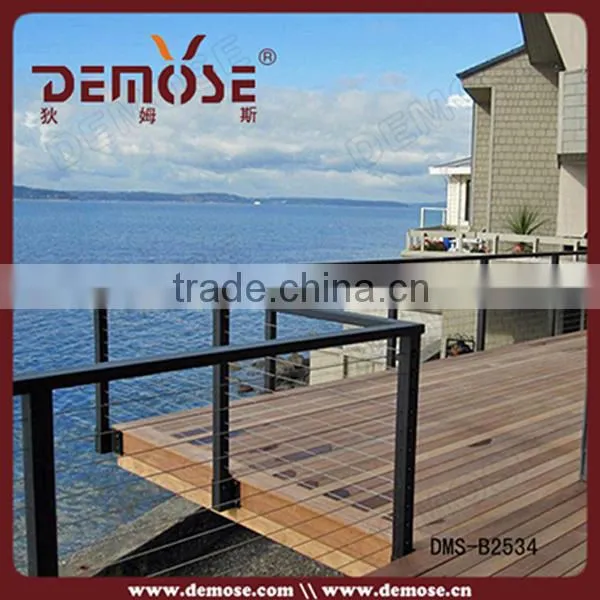 antique wood porch railing kits/steel cable railing/mild steel handrail