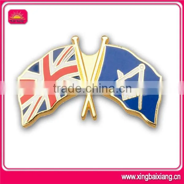 metal uk badge, american flag lapel pin