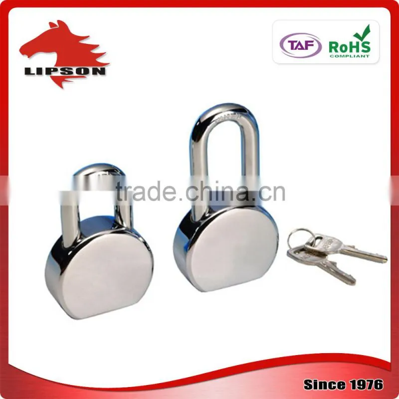 LS-400 Hardened steel shackle cut resistance solid metal padlock