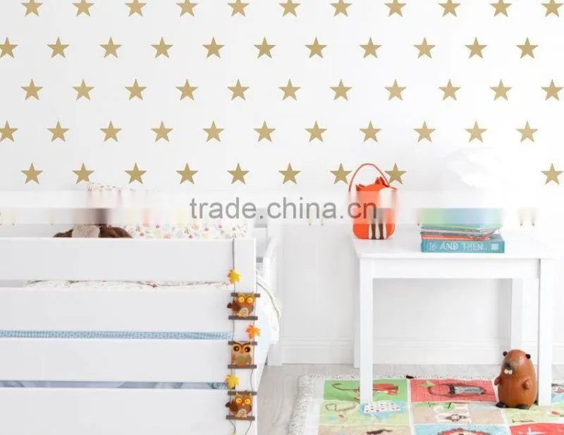 New Design DIY Wall Sticker Vinyl Paper Material Kid Living Room nontoxic Star Home Decoration pvc wall sticker