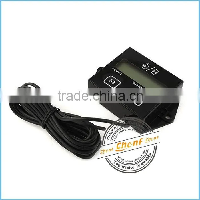 High Quality Newest 5 Digits LCD Digital Timer Hour Meter For Auto Engines