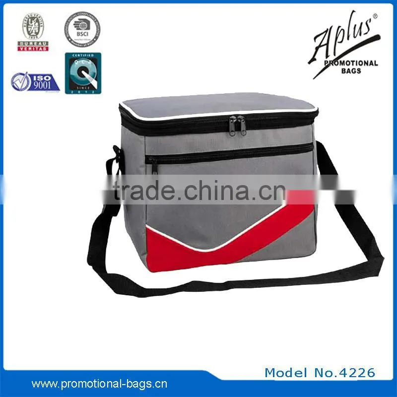 shoulder strap cooler bag men and practical 600D polyester cooler bag
