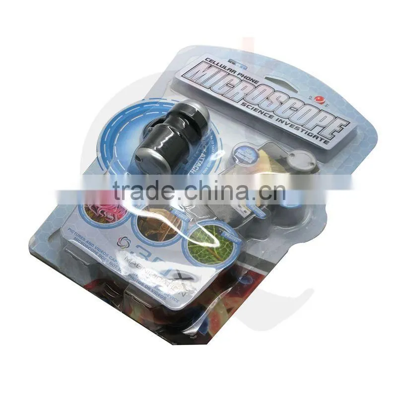 Mobile phone microscope high quality science investigate Mini Digital CellScope Loupe Pocket Magnifier microscope