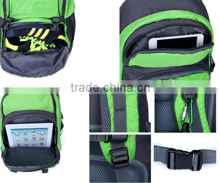 Camping& Hiking 40L Yiwu Backpack Factory BB012