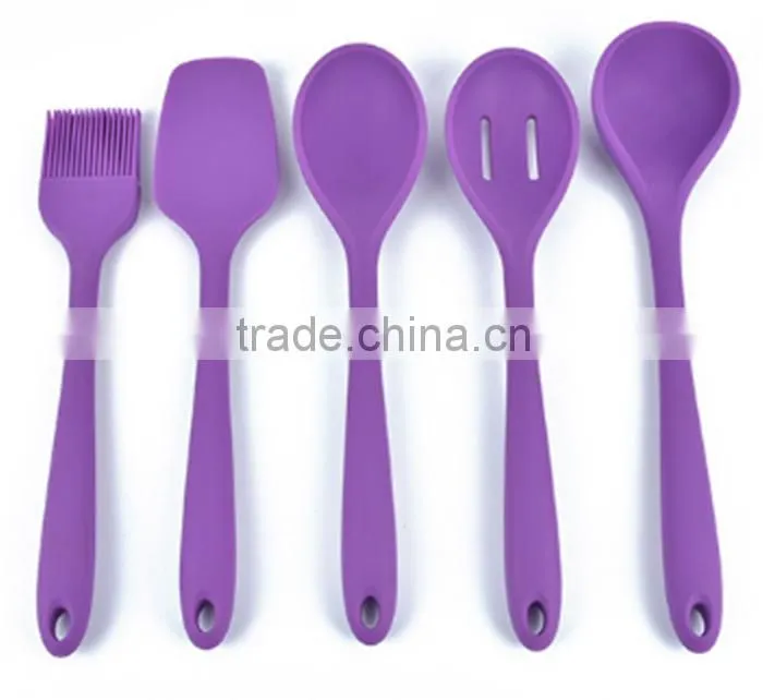 Cooking utensil set Silicone Kitchen Utensils Cooking Set Durable flexible non stick utensils cooking utensil set