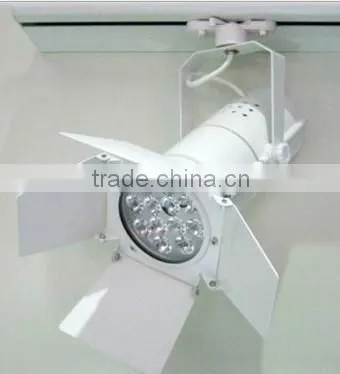High Power/COB led track light adjustable 7w 9w 12w ( with 4 barn doors)