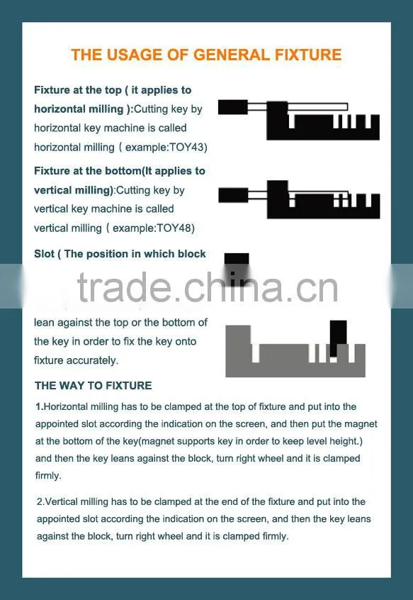 2014 New arriver Automatic X6 key cutting machine,key code cutting machine