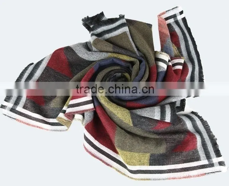 2016 Fashion red cashmere pashmina shawl sacrf