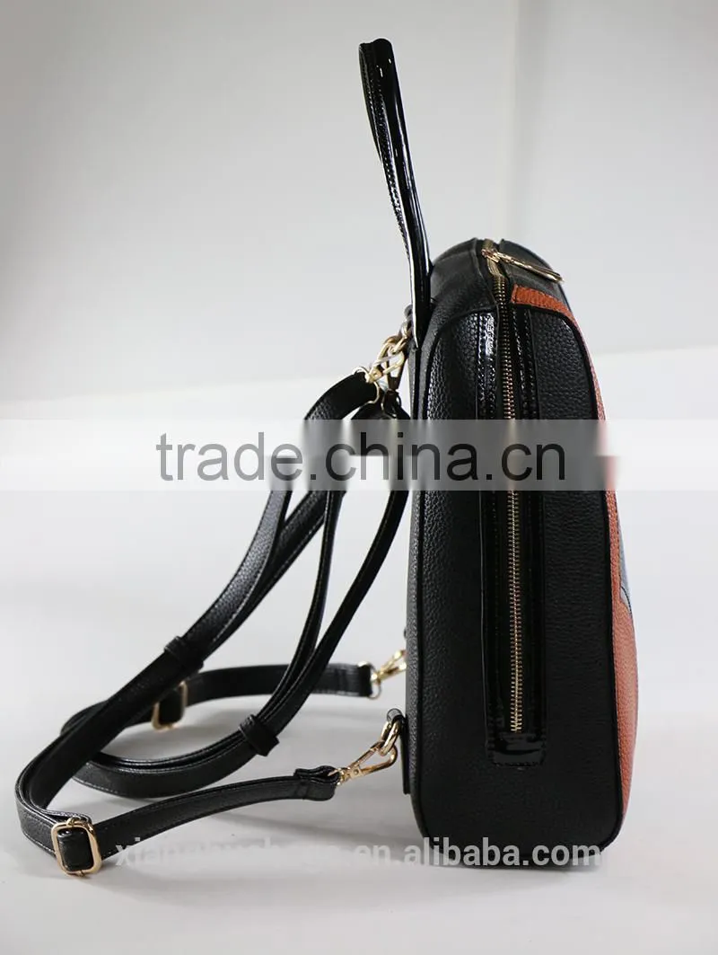 Women leather backpack