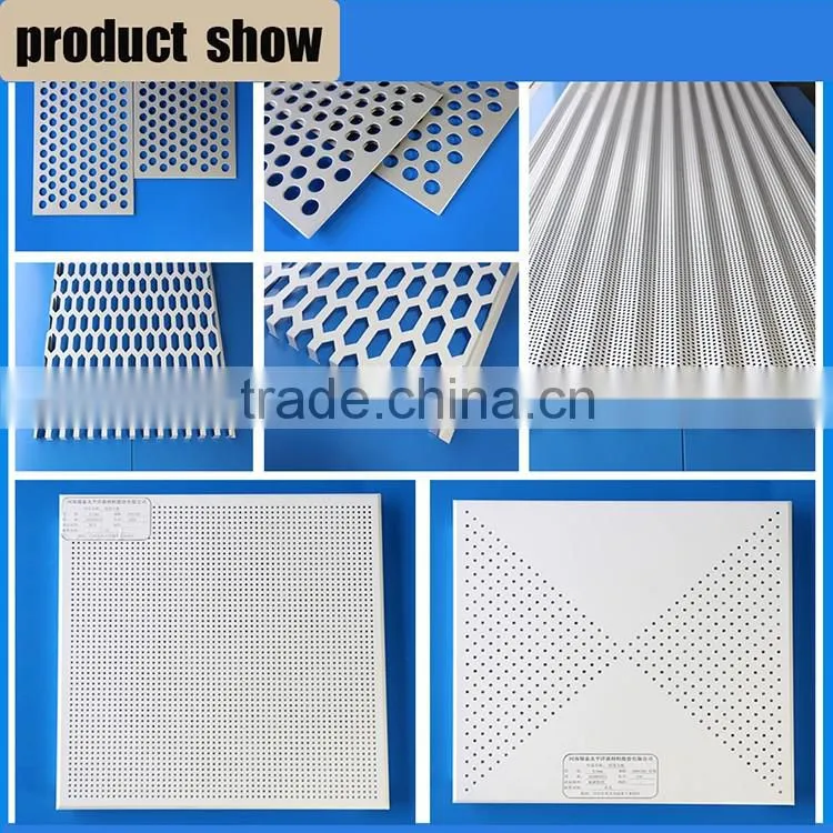 Hot sell fireproof aluminium composite wall perforated cladding/board