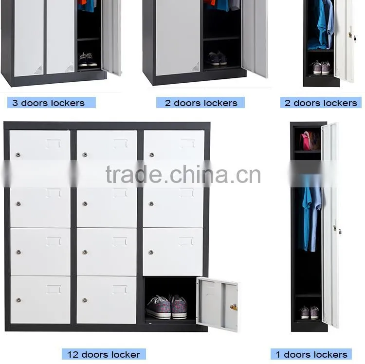 Office Furniture Wholesaler Steel Metal Wardrobe Metal Cabinet