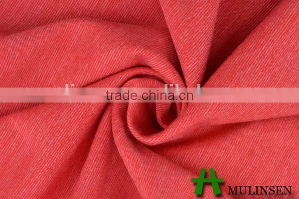 Mulinsen knitting solid dyed roma polyester viscose knit fabric